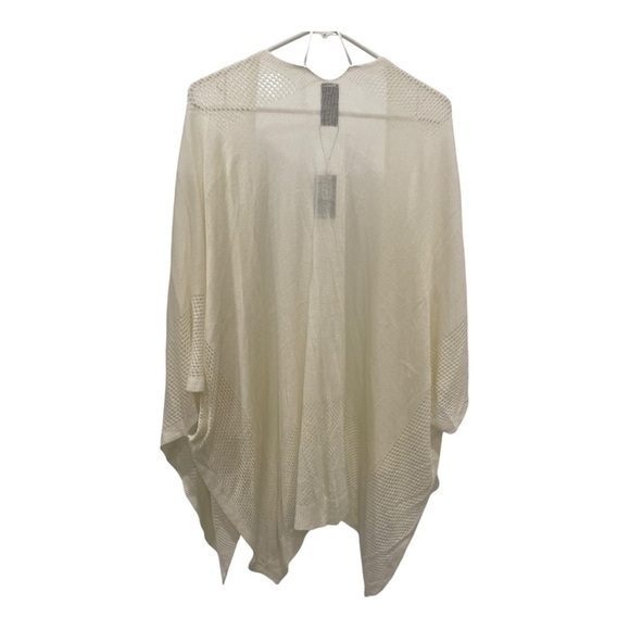 Vince Camuto Boho Open-Front Mesh Ruana Top..Size O/S - Picture 6 of 12